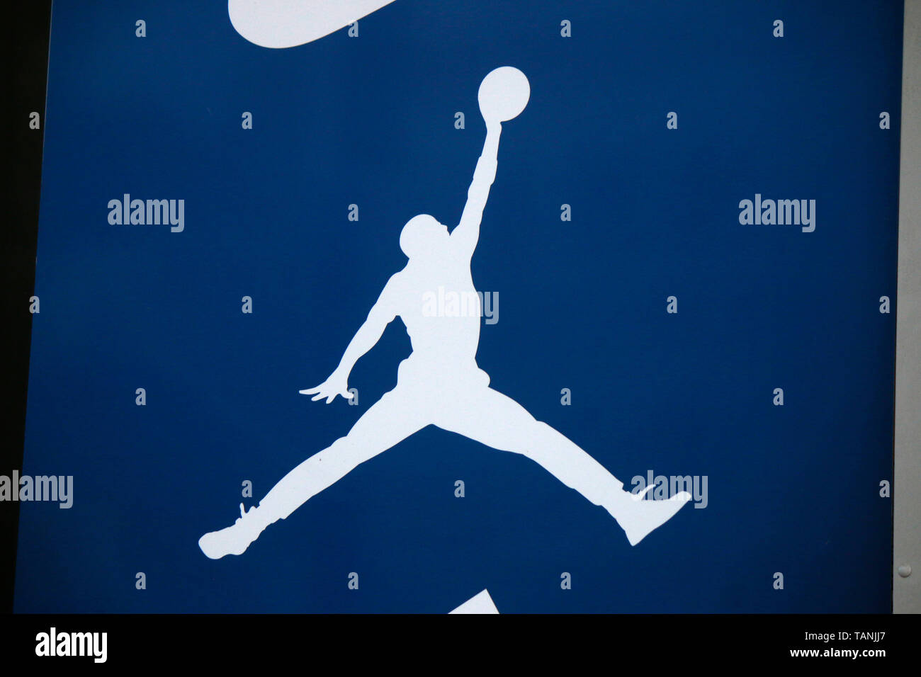 Logo das der Marke/ el logotipo de la marca "Asociación Nacional de  Baloncesto de la NBA' Fotografía de stock - Alamy