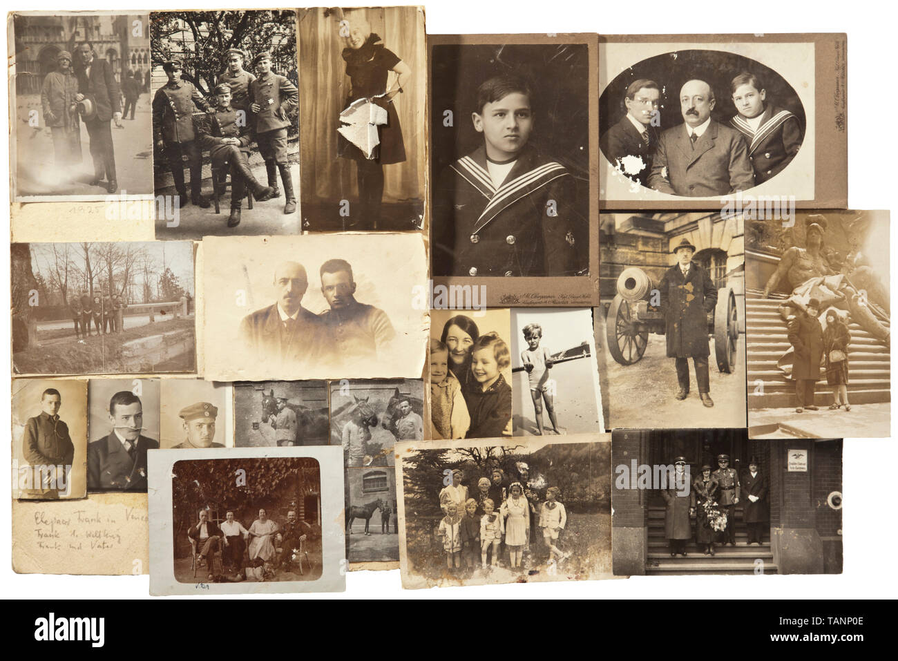 Gobernador General y Reich Ministro Dr. Hans Frank - fotografías y documentos desde sus raíces, 30 fotografías, privado del siglo XX, sólo Editorial-Use Foto de stock