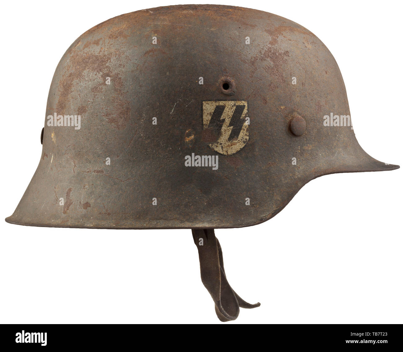 Armaduras, Cascos, casco de acero alemán M42, publicado en 1942, Waffen-SS  patrón, sólo Editorial-Use Fotografía de stock - Alamy
