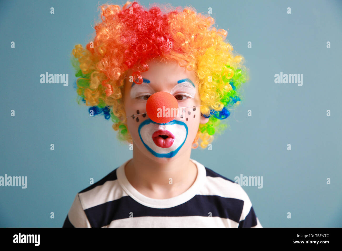 Clown Makeup Boy