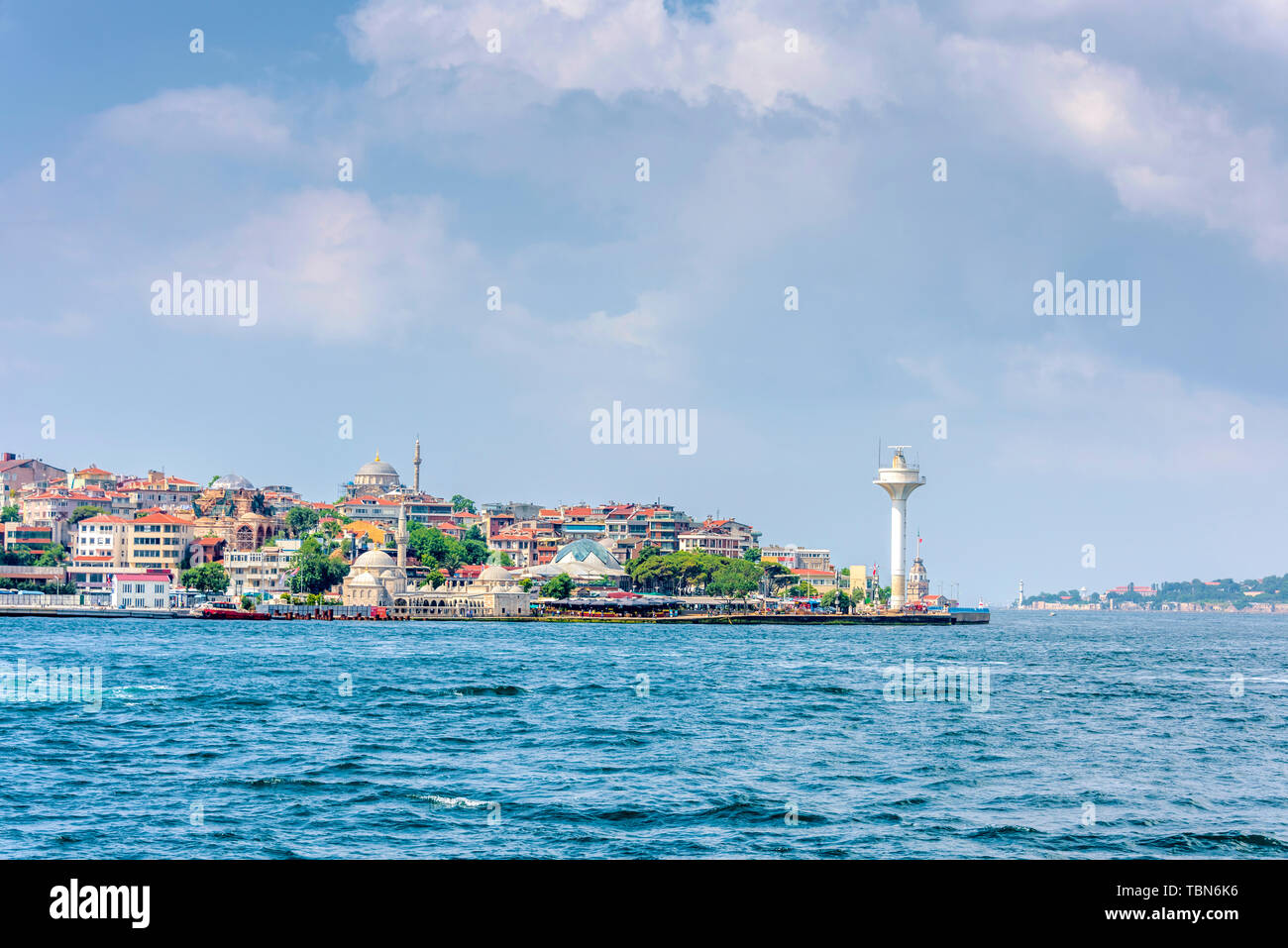 Estrecho de Bósforo, Estambul, Turquía Foto de stock
