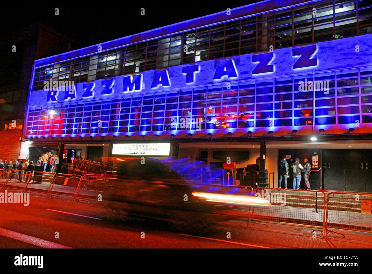 Sala de conciertos y discoteca Razzmatazz, distrito de Poblenou, Barcelona,  Cataluña, España Fotografía de stock - Alamy