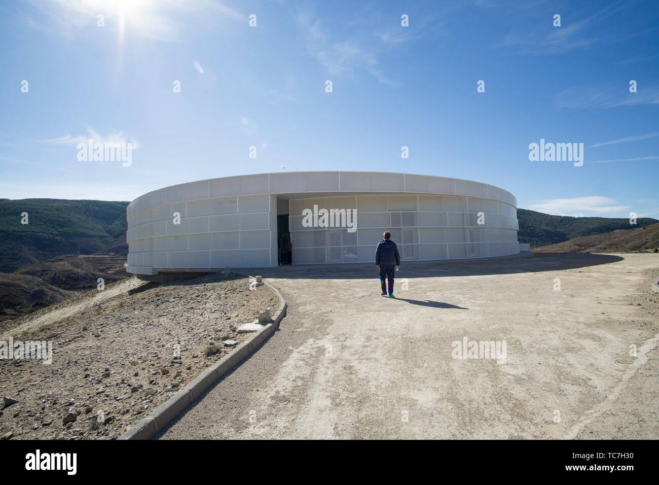 ARCOS DE LAS SALINAS ESPAÑA : El observatorio astronómico de Galactica,  provincia de Teruel, Aragón, España Fotografía de stock - Alamy