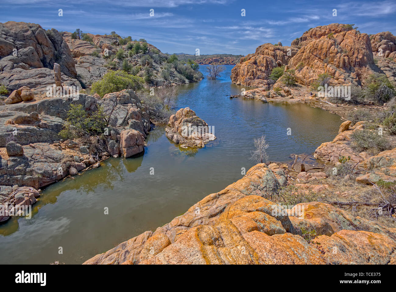 Secret Cove, Watson Lake, Prescott, Arizona, Estados Unidos Foto de stock