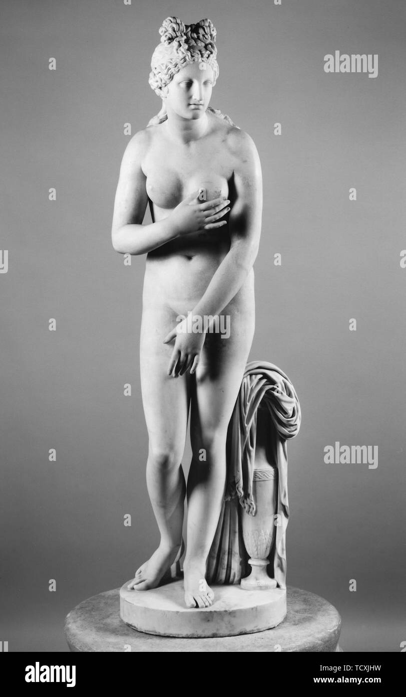 Venus Capitolina (copia romana de un original griego), Mid 2cen. AD. Creador: Arte de la antigua Roma, la escultura clásica . Foto de stock