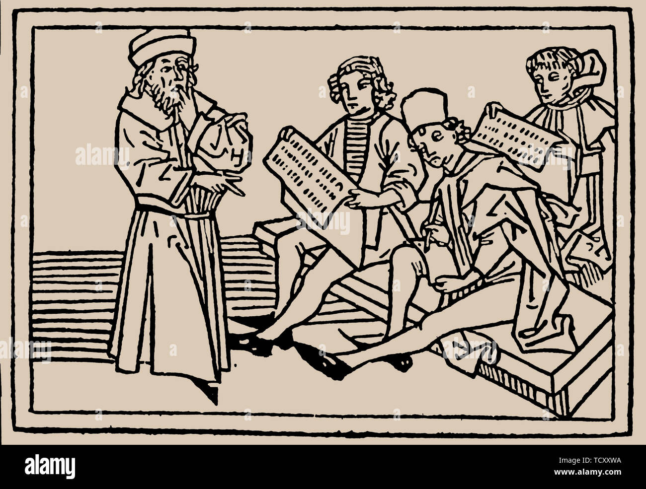 Lecciones de la escuela. Del Speculum vitae humanae por Rodericus