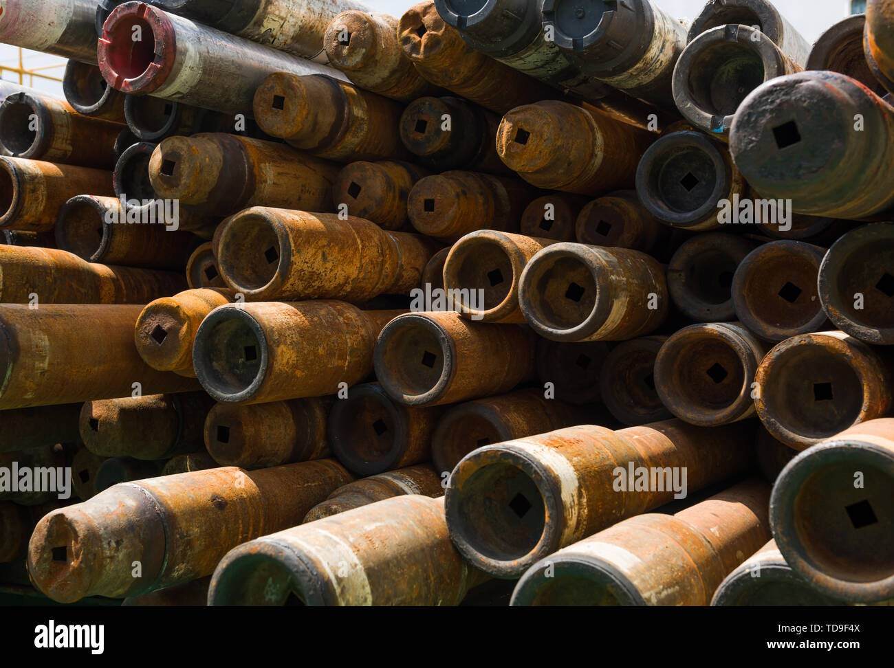 Herramientas de perforación, herramientas de perforación petrolera  Fotografía de stock - Alamy