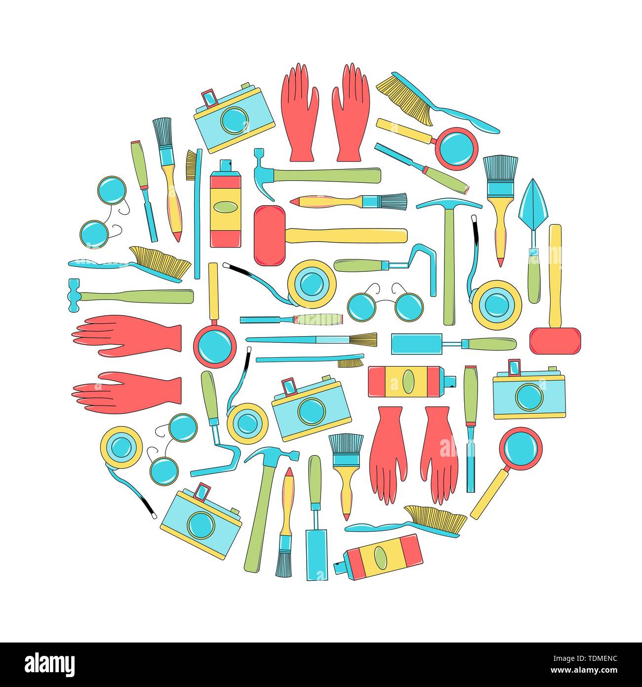 Arqueologo Imagenes Vectoriales De Stock Alamy