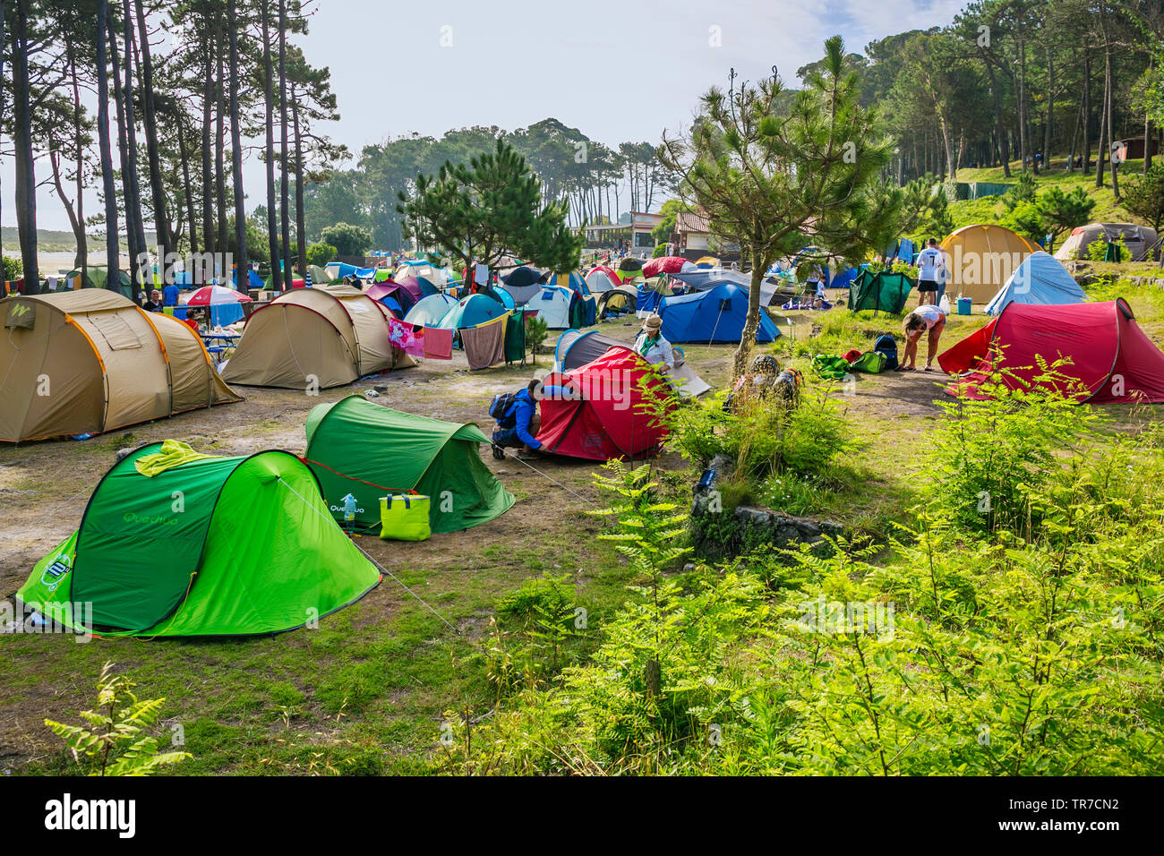 Camping park spain fotografías e imágenes de alta resolución - Alamy