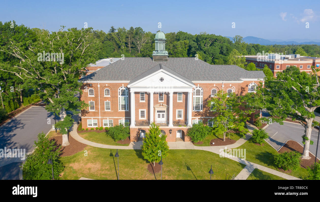La escuela, Biltmore en Asheville, Carolina del Norte, EE.UU. Foto de stock