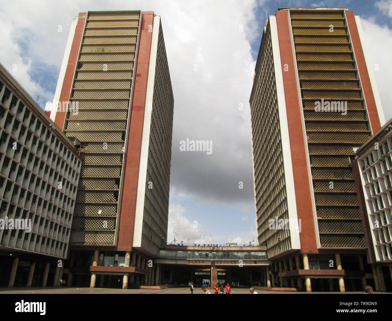 Caracas,Venezuela. El Silencio Torres Gemelas,Centro Simón Bolívar  Fotografía de stock - Alamy