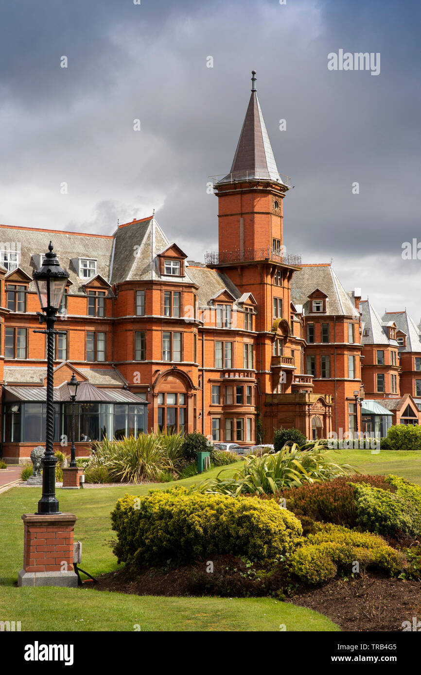 Irlanda del Norte, Co, Newcastle, Slieve Donard Resort and Spa Foto de stock