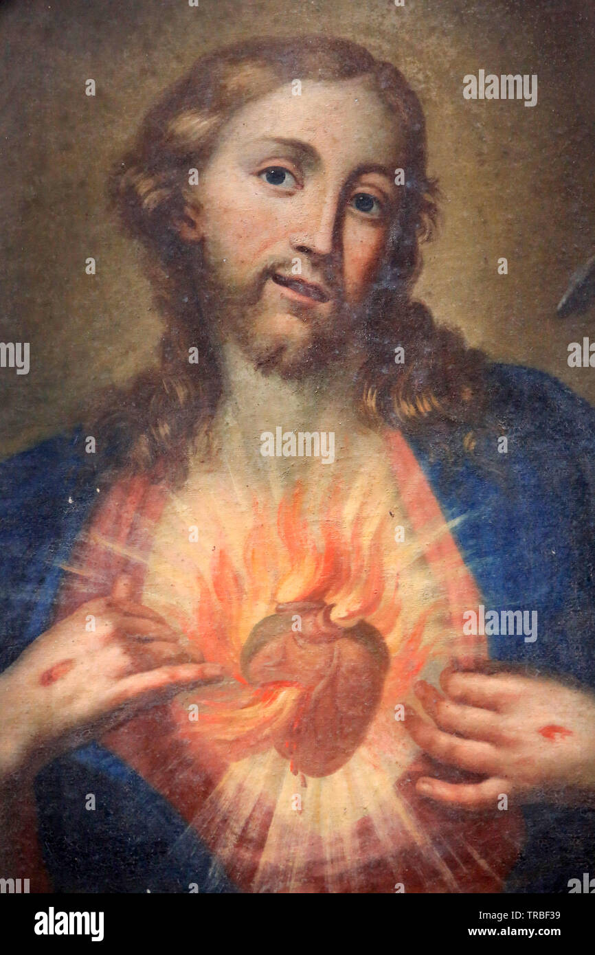 Sagrado Corazon De Jesus Y Maria Fotos E Imagenes De Stock Alamy