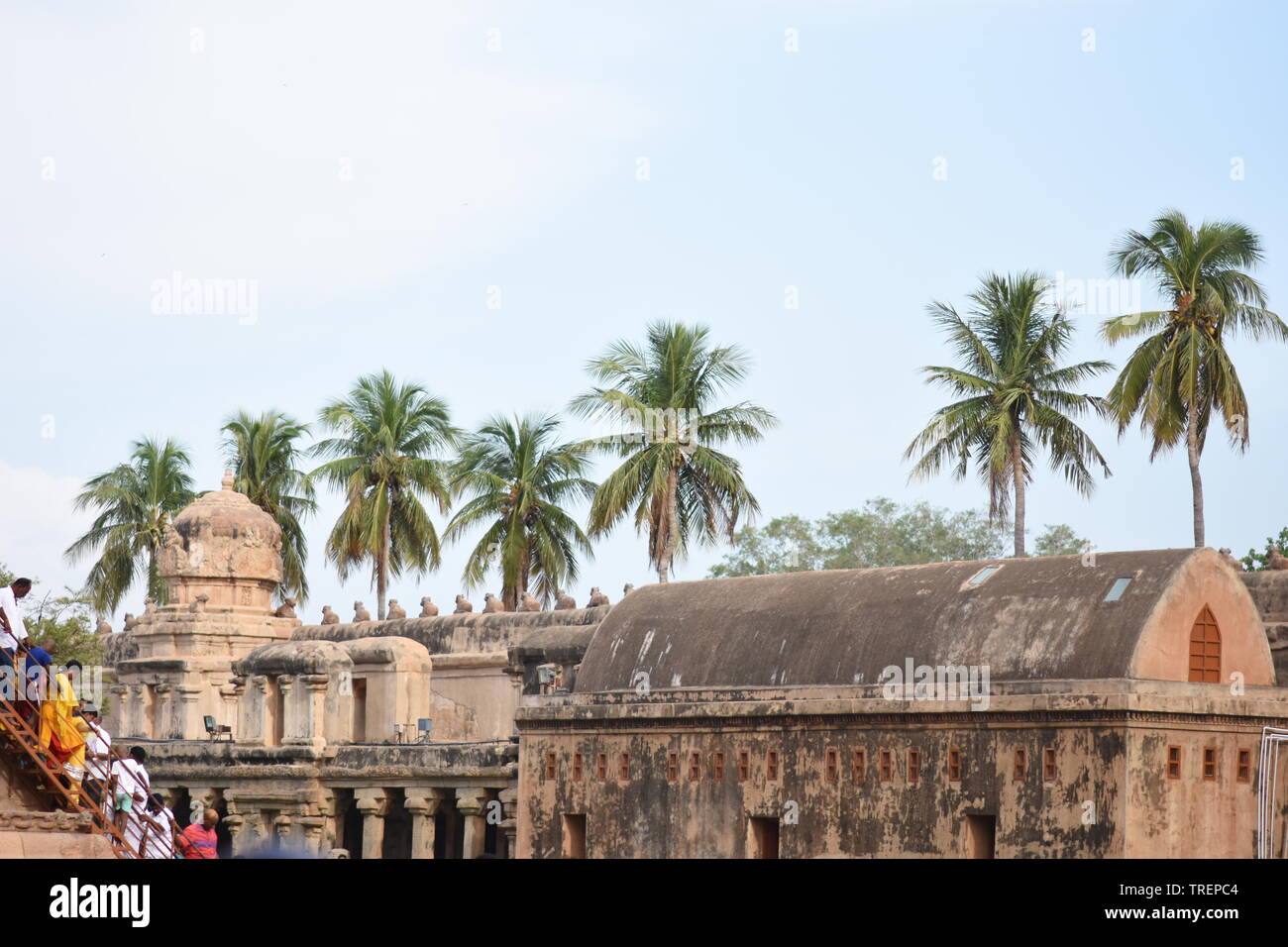 Los templos del sur de la India Foto de stock