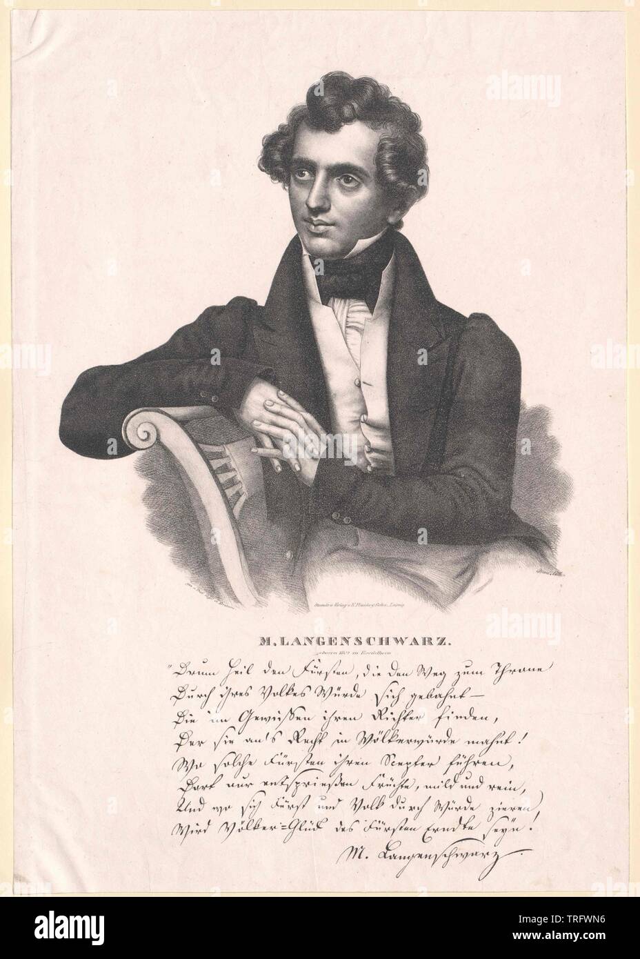 Langenschwarz, Maximilian, Additional-Rights-Clearance-Info-Not-Available Foto de stock