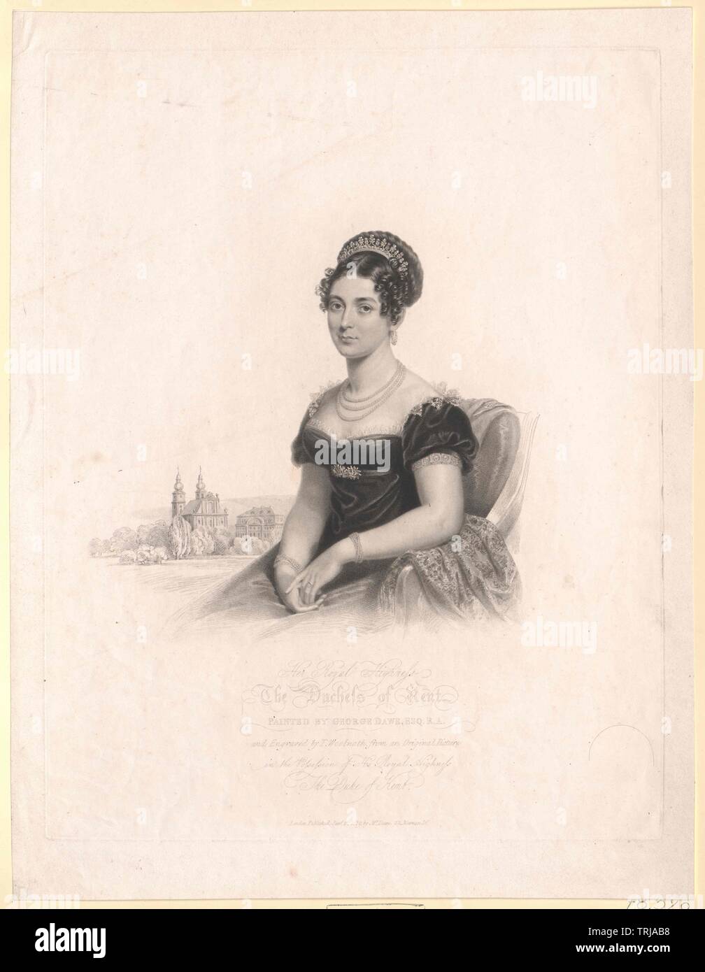 Victoria, princesa de Sax, Additional-Rights Coburg-Saalfeld-Clearance-Info-Not-Available Foto de stock