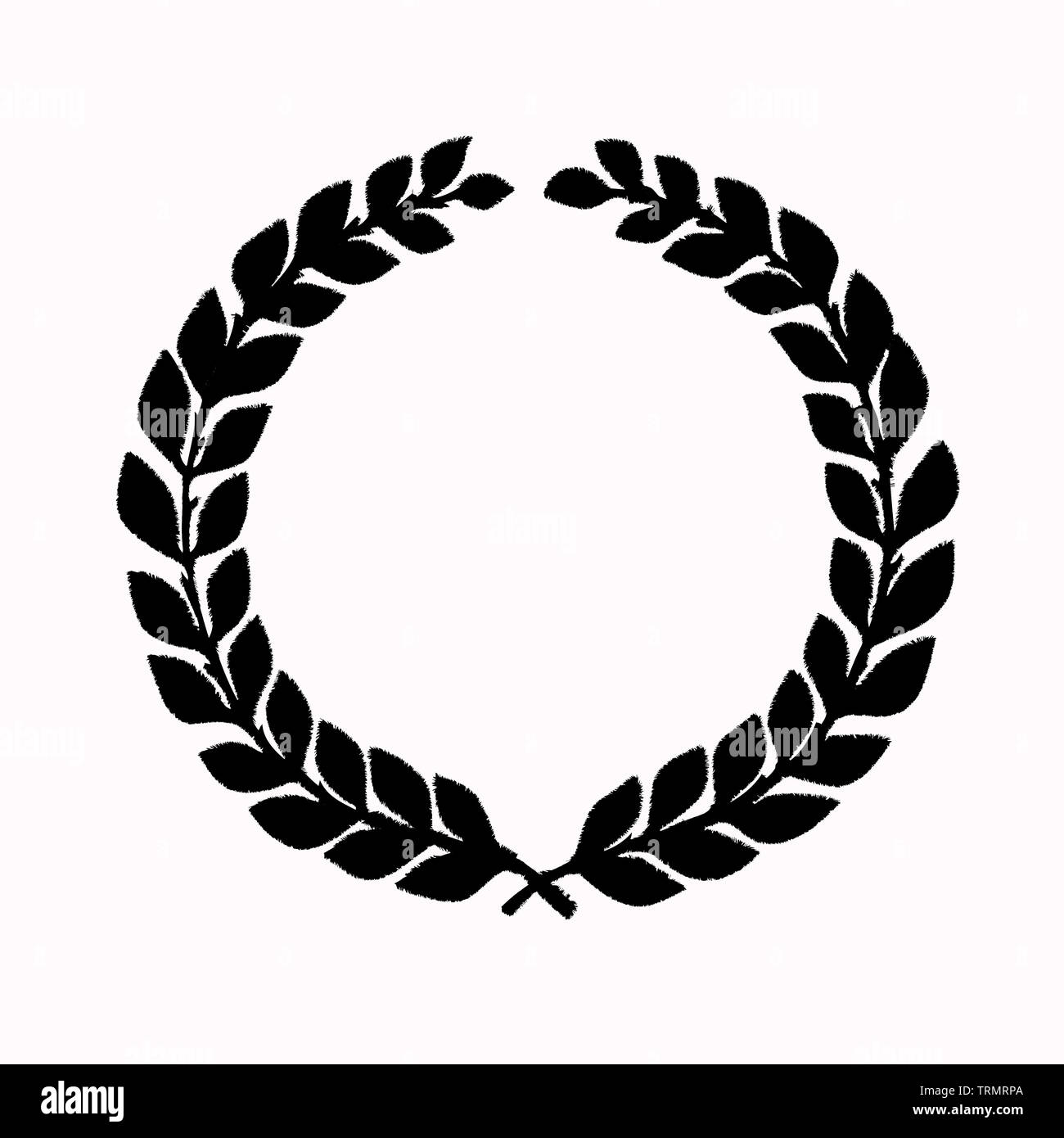 Silueta de ramas y hojas Imágenes recortadas de stock Alamy