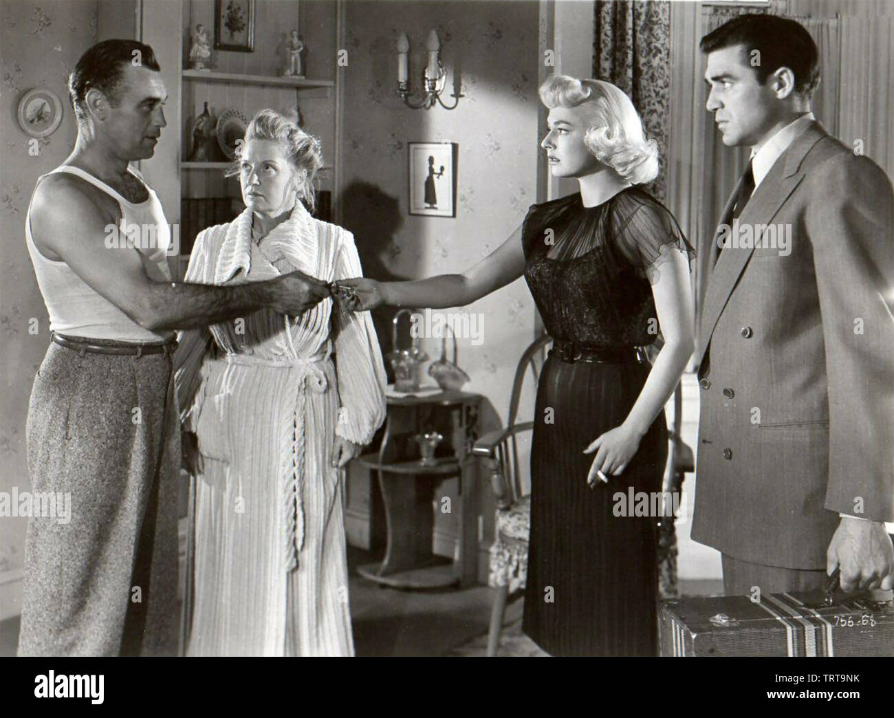 Mañana será otro día 1951 película de Warner Bros con Ruth Roman en derecho Foto de stock