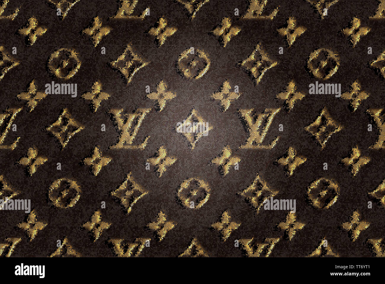 Fondo de pantalla Louis Vuitton icónica marca de lujo Fotografía de stock -  Alamy