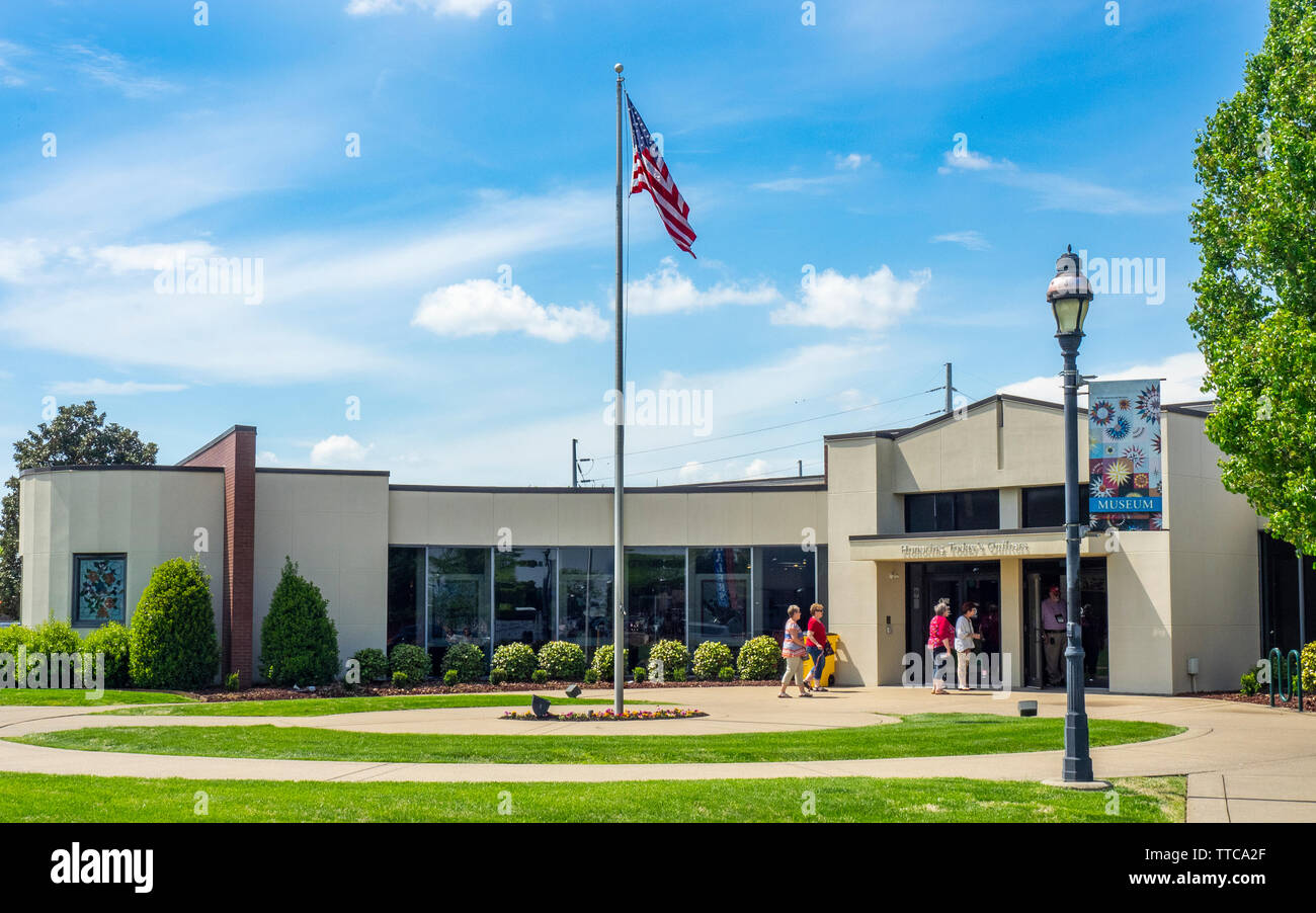 Museo Nacional de colcha edredón de resorte Mostrar 2019 Paducah Kentucky USA Foto de stock