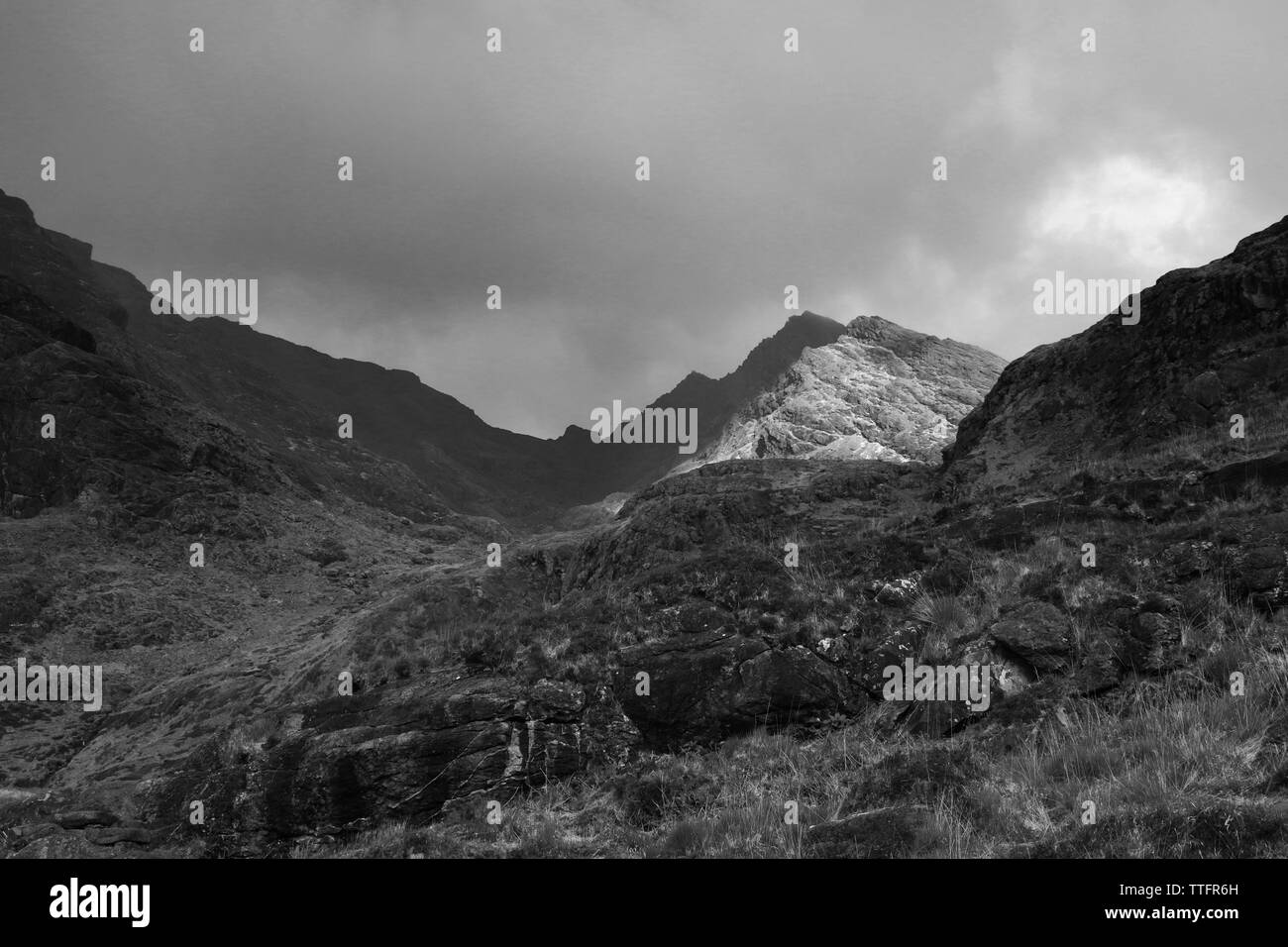 La belleza de Elgol, Isla de Skye, Escocia, Reino Unido Foto de stock