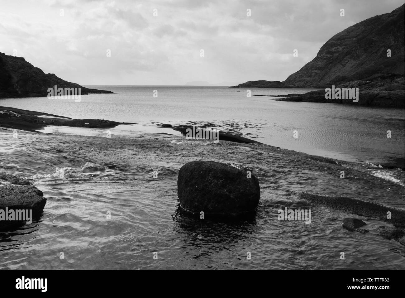 La belleza de Elgol, Isla de Skye, Escocia, Reino Unido Foto de stock