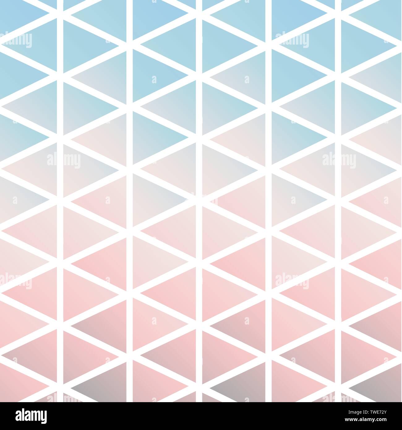 Composición de triángulos de mod color pastel Imagen Vector de stock - Alamy