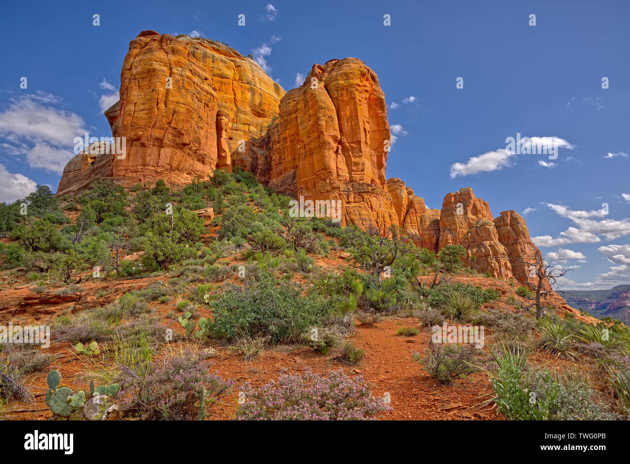 Cathedral Rock, Sedona, Arizona, Estados Unidos Foto de stock