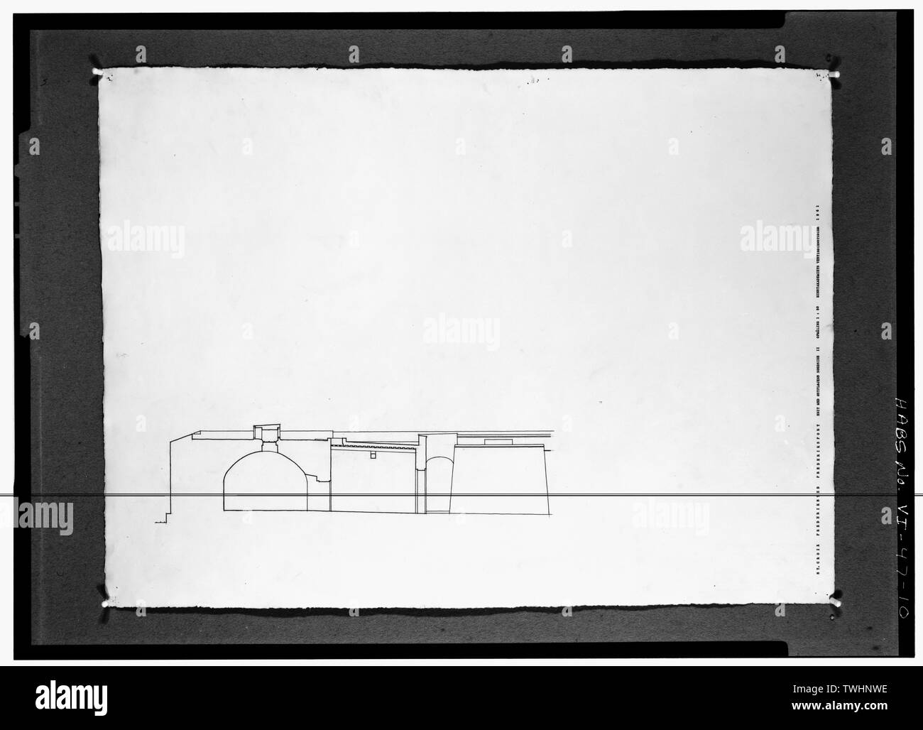 Seccion A Traves De Este Bastion De La Izquierda Norte De La