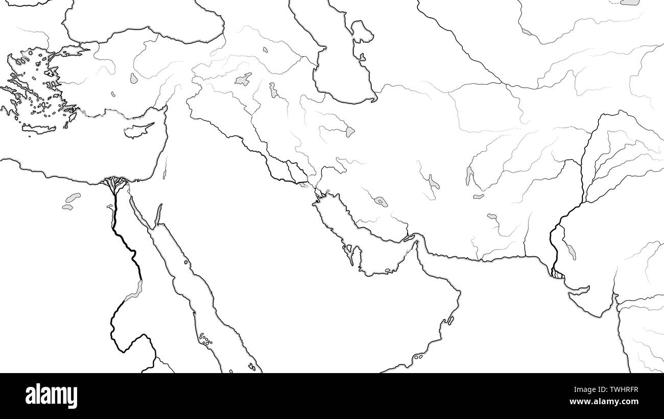 Circunstancias imprevistas vendedor perder Mapa mundial de la región de Oriente Próximo: Asia Menor, Levant, Cercano  Oriente y Oriente Medio. Gráfico (geográfica Fotografía de stock - Alamy