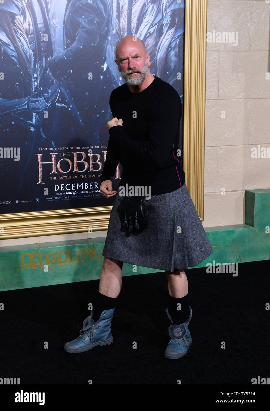 El actor Graham McTavish asiste al estreno de la película 'The Hobbit de fantasía La batalla de El actor Graham McTavish asiste al estreno de la película 'The Hobbit de fantasía La batalla de