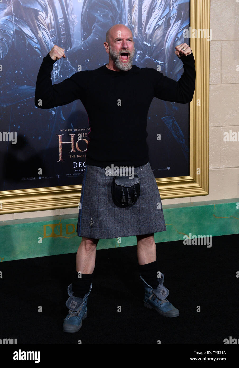 El actor Graham McTavish asiste al estreno de la película 'The Hobbit de fantasía La batalla de El actor Graham McTavish asiste al estreno de la película 'The Hobbit de fantasía La batalla de