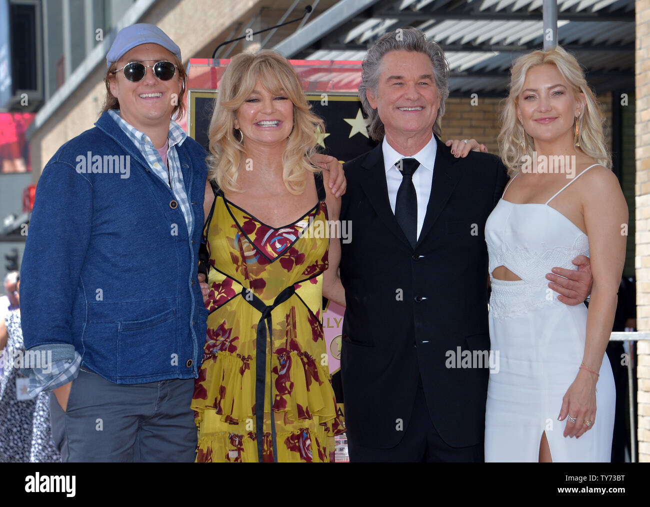 Boston hudson goldie hawn kurt russell kate hudson Fotos e Imágenes de