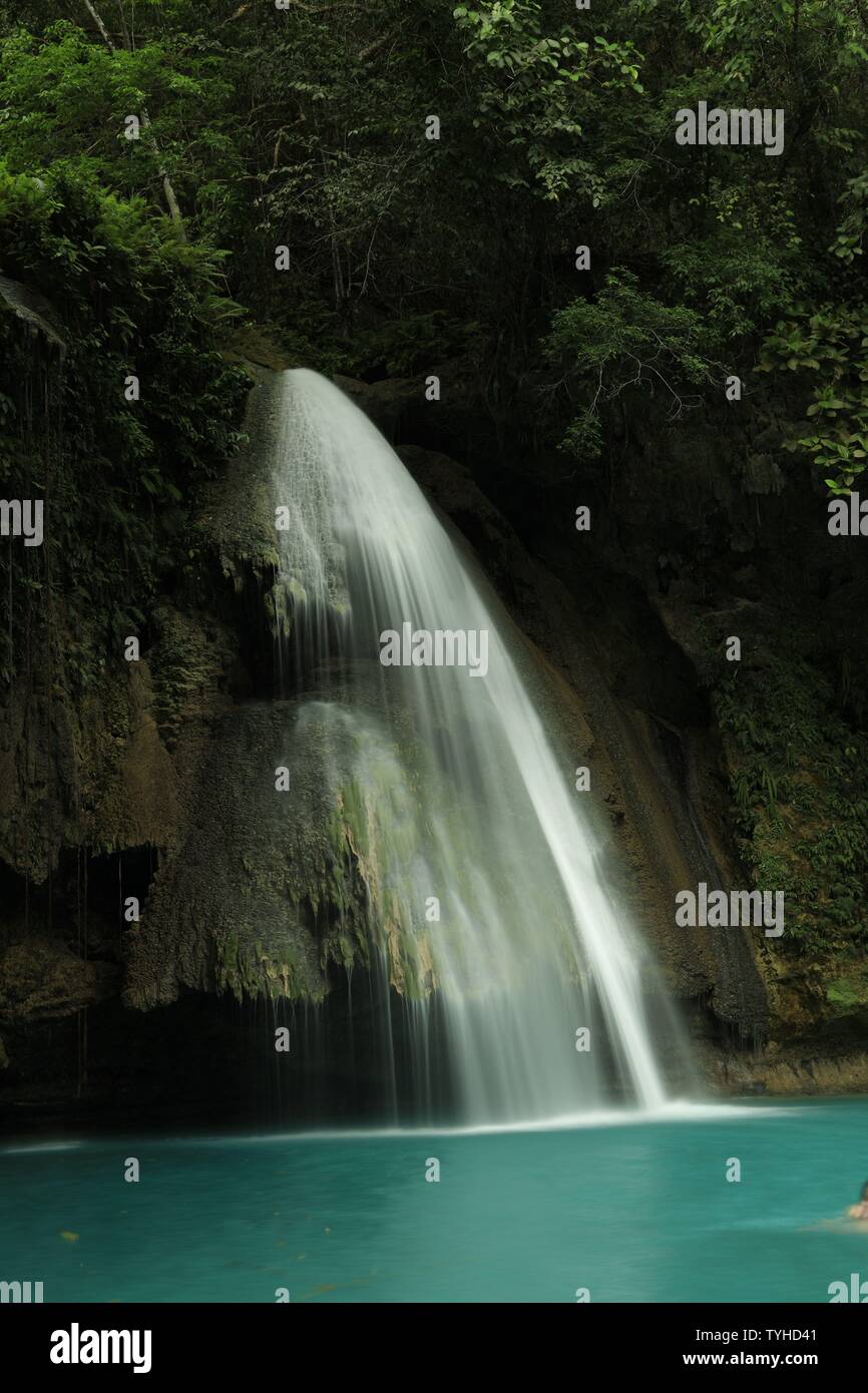 Kawasan Falls Foto de stock