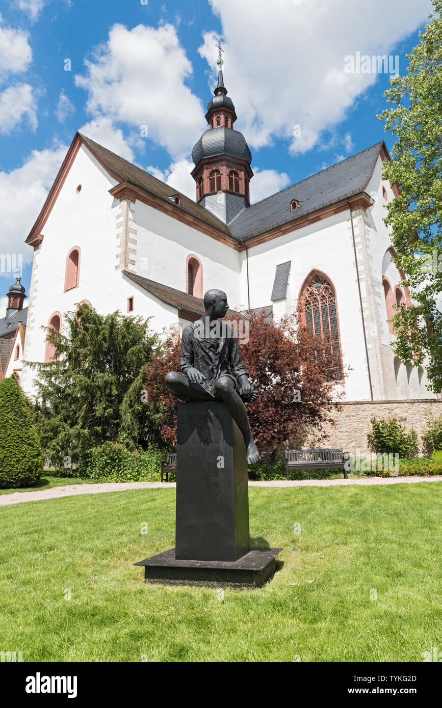 El famoso monasterio Eberbach cerca eltville hesse alemania Foto de stock