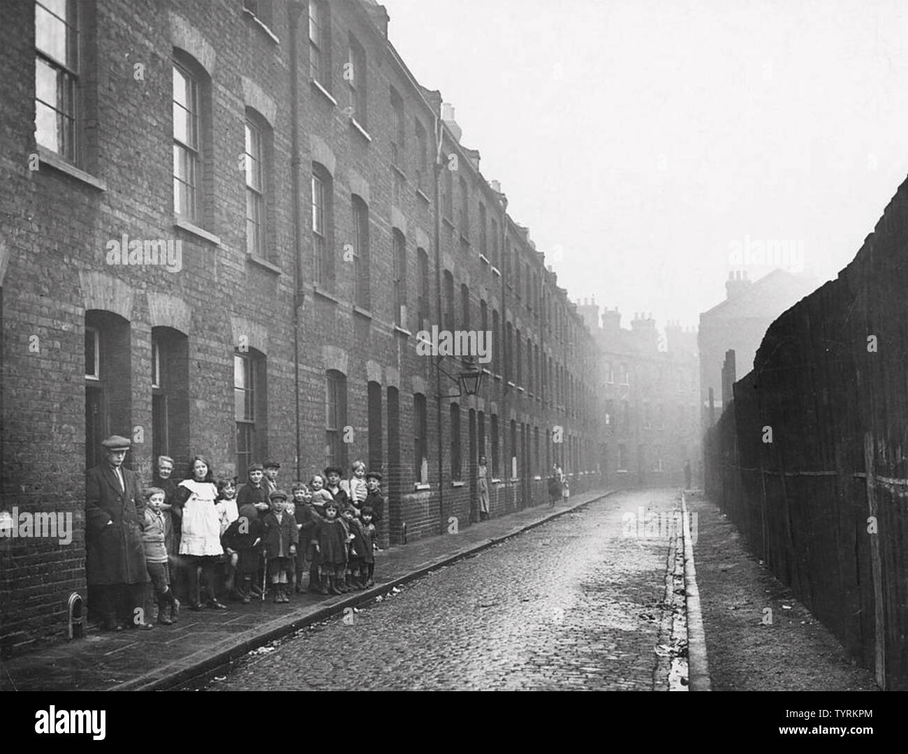 SOUTH LONDON TUGURIOS alrededor de 1905 Foto de stock