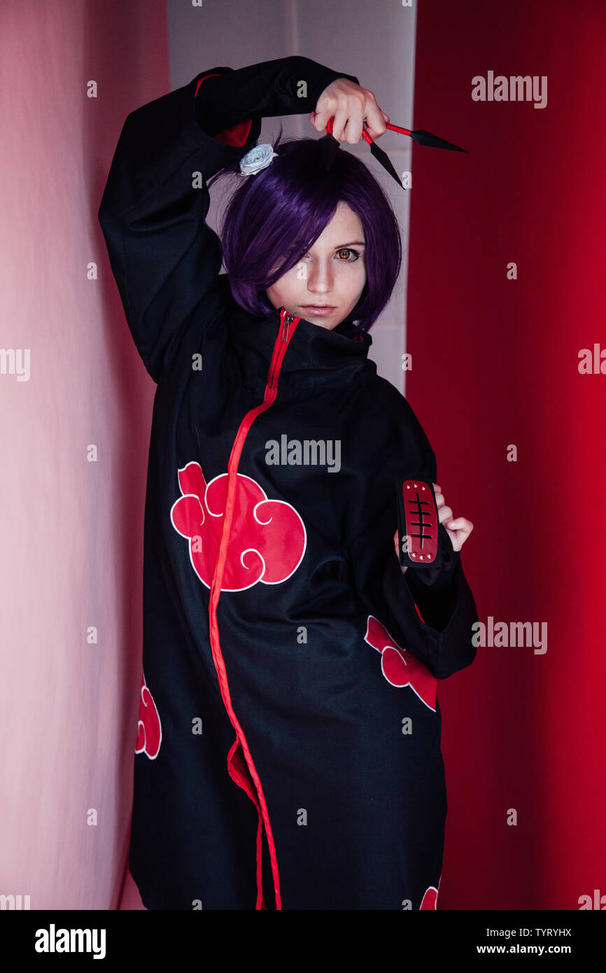 Anime Japonés Cosplay 10 Estilo Anillo Akatsuki Señoras De Los