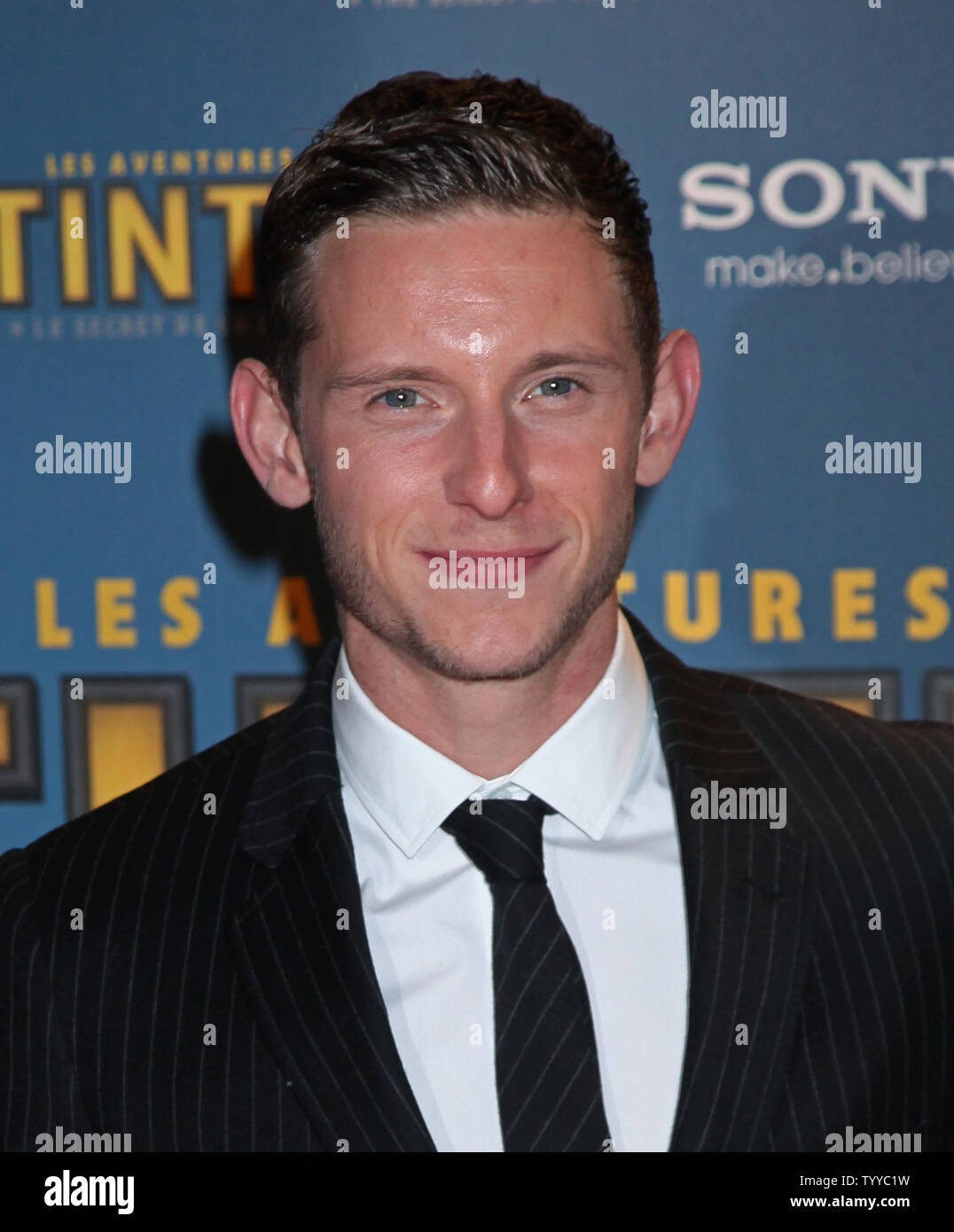 Jamie Bell llega al estreno mundial de la película "Las aventuras de