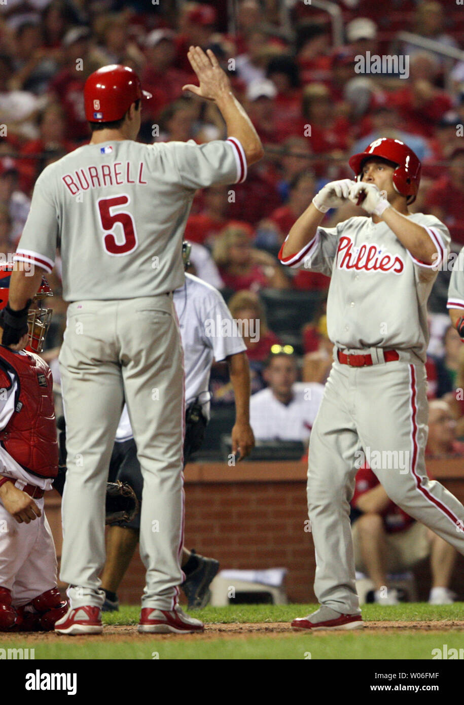  Shane Victorino Grand Slam Juego 2 de la foto 2008