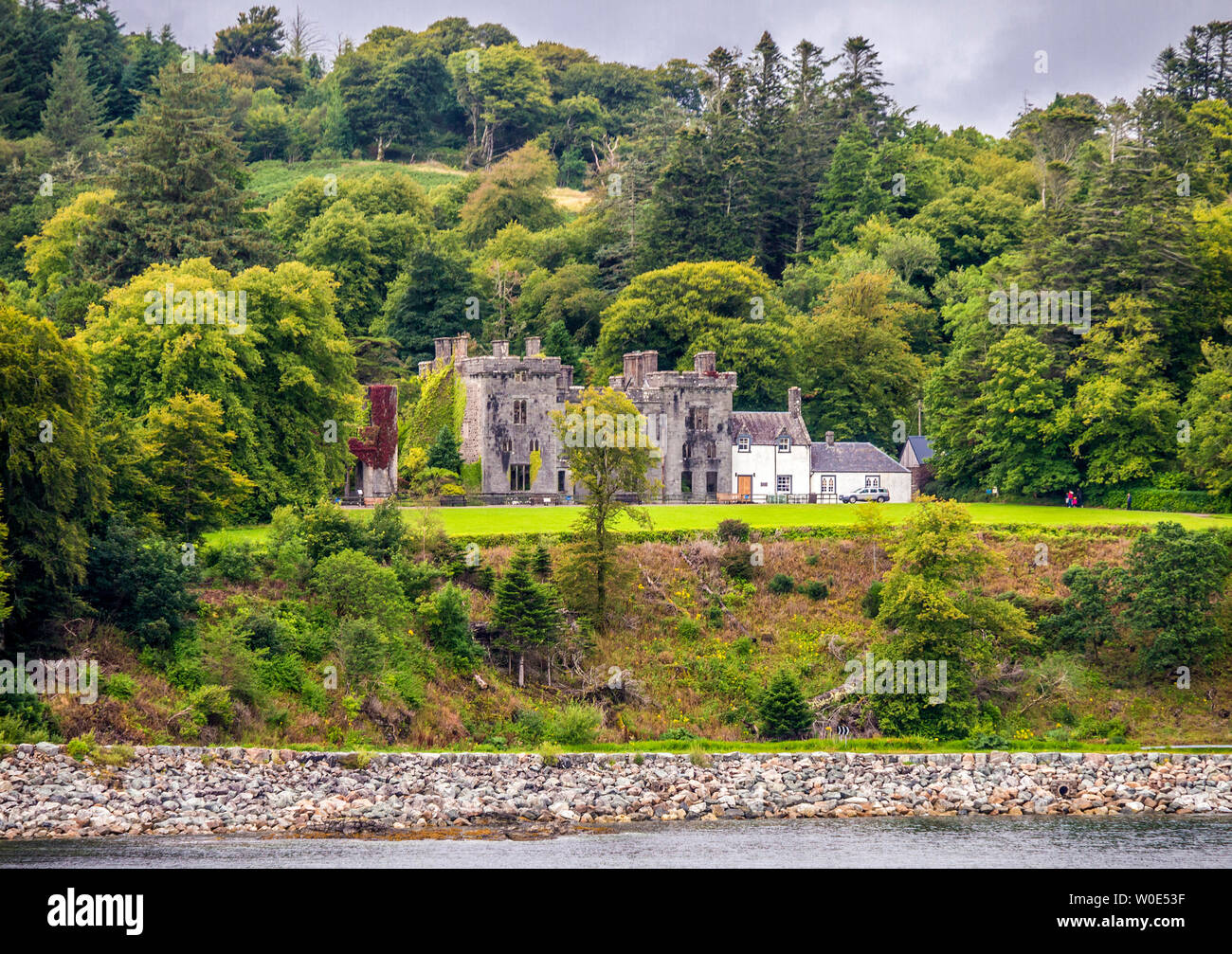 Europa, Gran Bretaña, Escocia, Hébridas, la Isla de Skye, el castillo de Armadale Sleat península, Foto de stock