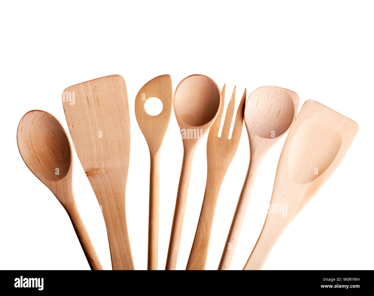 4/7pcs/set, Juego De Utensilios De Madera, Juego De Cucharas De Madera Para  Cocinar, Utensilios