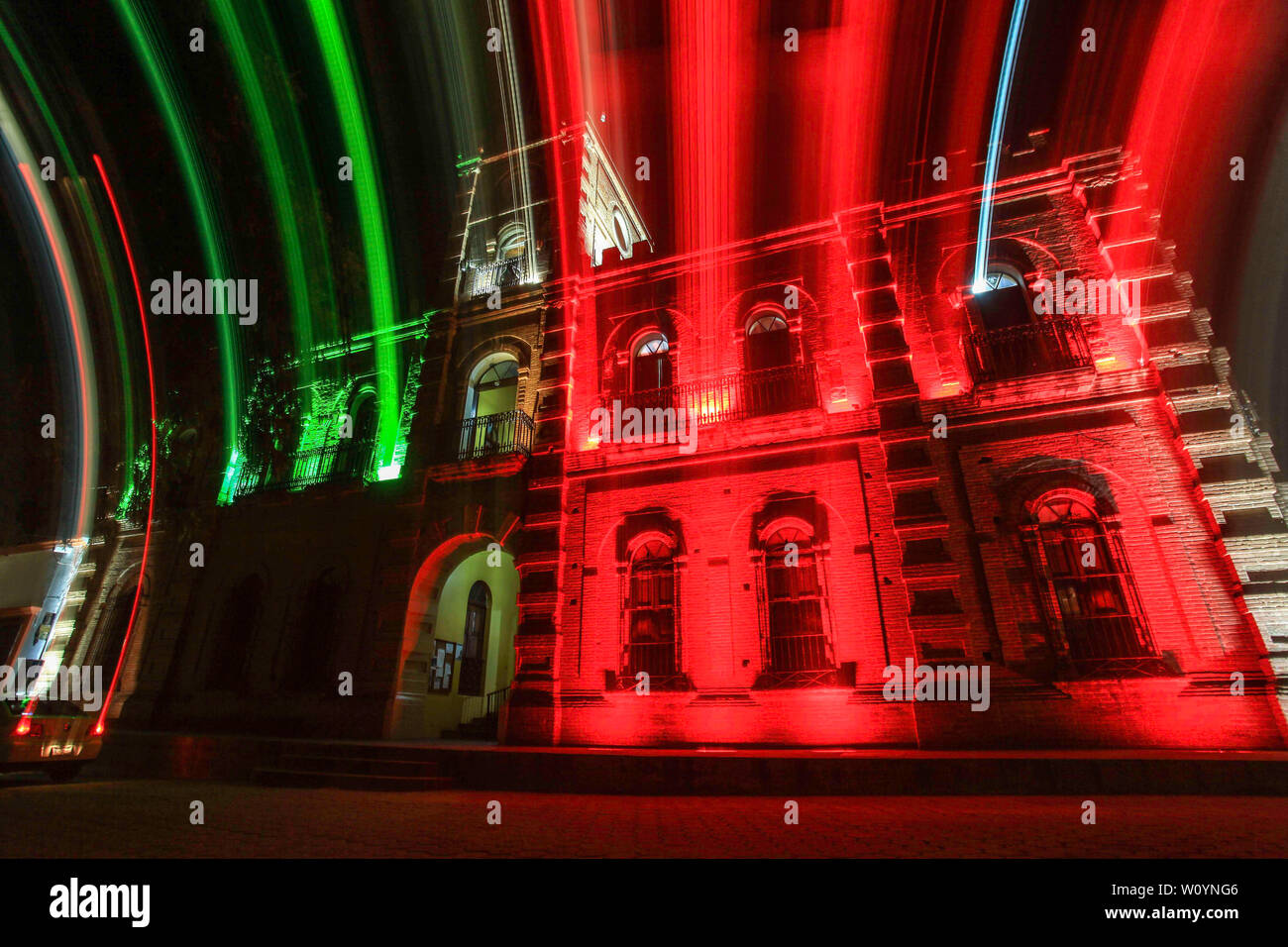 Barrido de luces fotografías e imágenes de alta resolución - Alamy