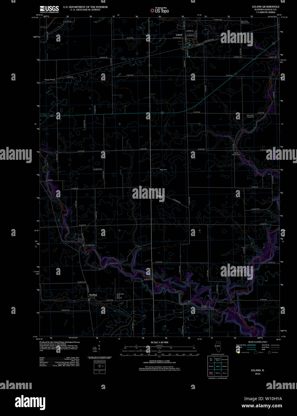 Mapa de leland fotografías e imágenes de alta resolución Alamy
