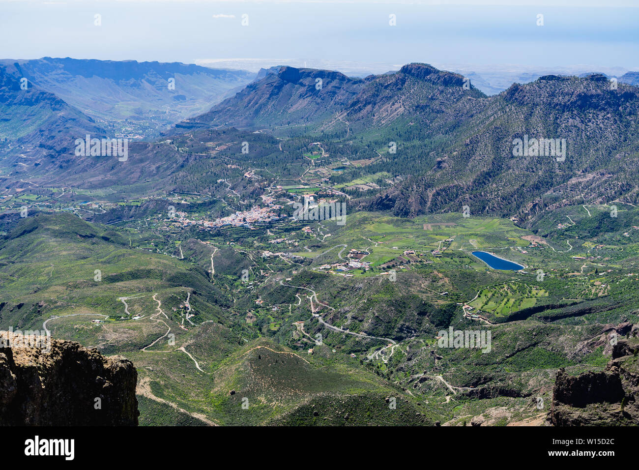 La naturaleza y el paisaje de las Islas Canarias - montañas de Gran Canaria  Fotografía de stock - Alamy