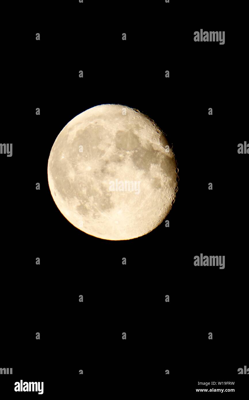 Grandes amarillos Junio de fresa, en la luna menguante Cuarto menguante
