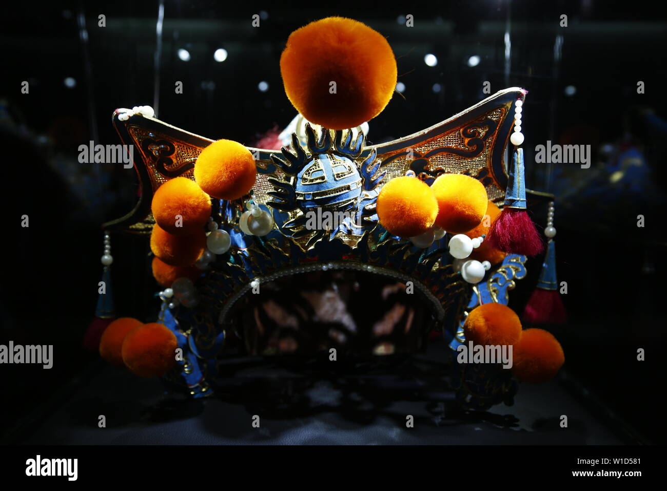 La Ópera de Pekín Sombreros Foto de stock