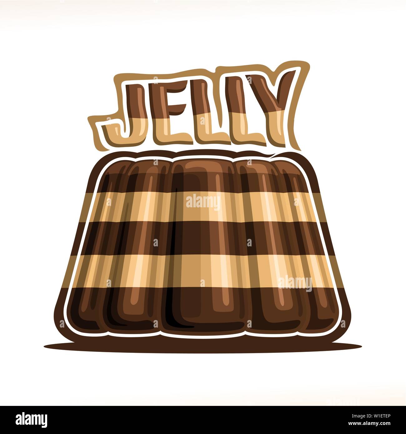 Vector logo de Jelly Imagen Vector de stock Alamy