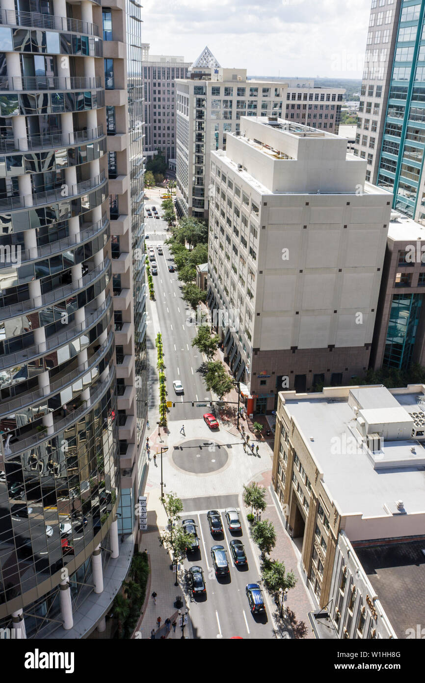 Orlando, Florida, Downtown Historic District, Skyline, South Orange