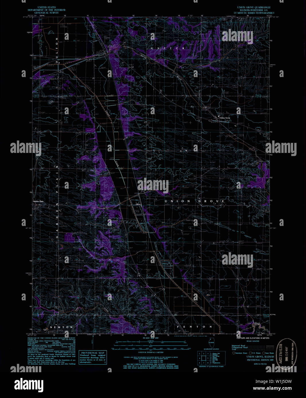 Mapa de union grove fotografías e imágenes de alta resolución Alamy