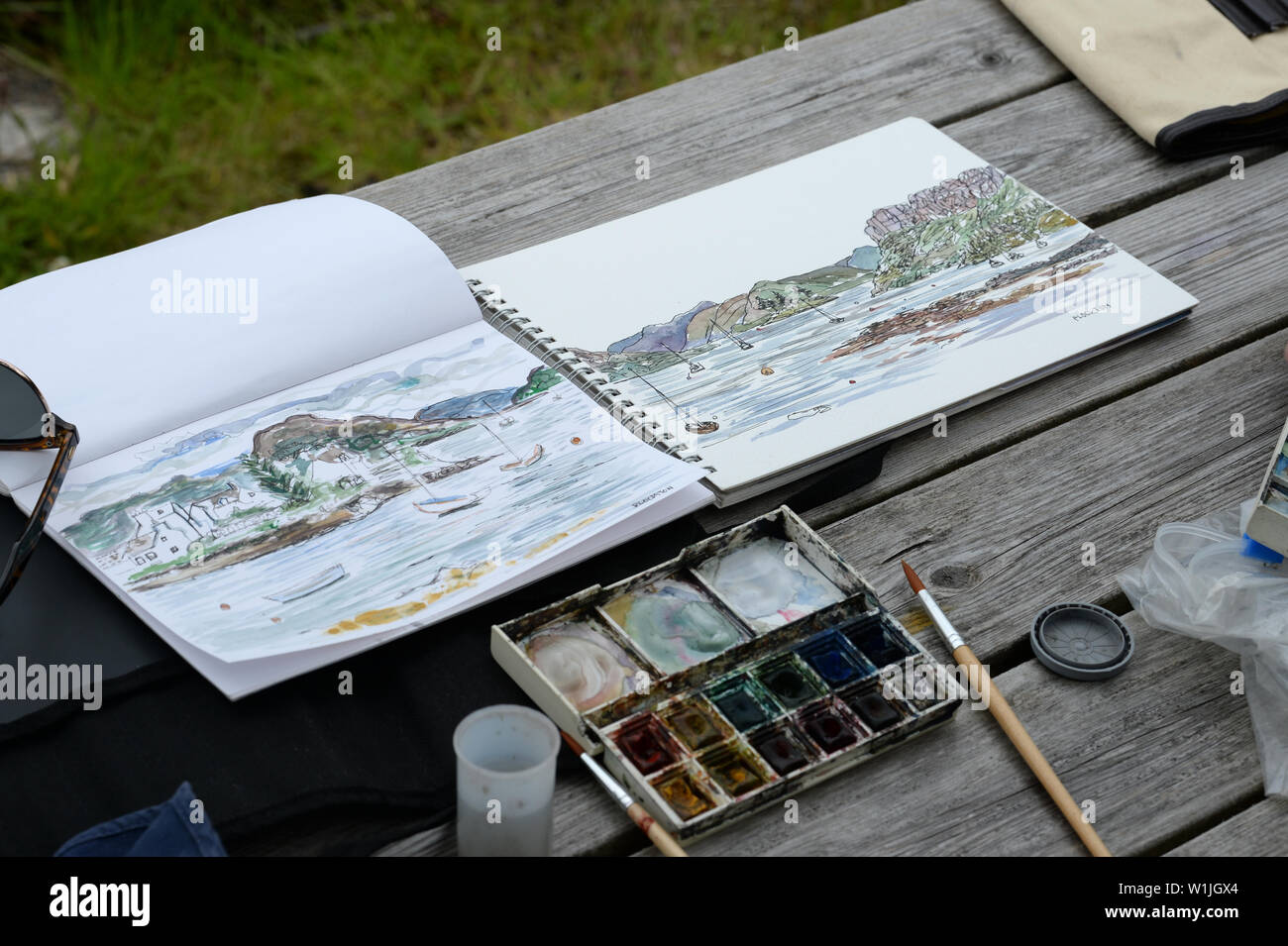 Cuaderno de bocetos fotografías e imágenes de alta resolución - Alamy